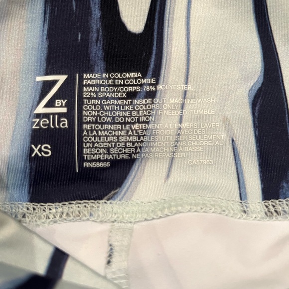 NWT Z by Zella Daily High Waist Multi Maggie Marble 7/8 Legging - Picture 7 of 7